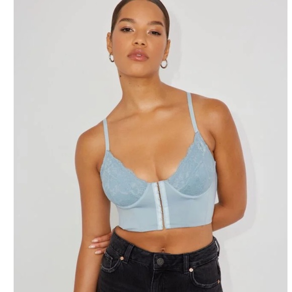 Garage Tops - NEW 🩵 Garage Bustier Flirty Lace Top